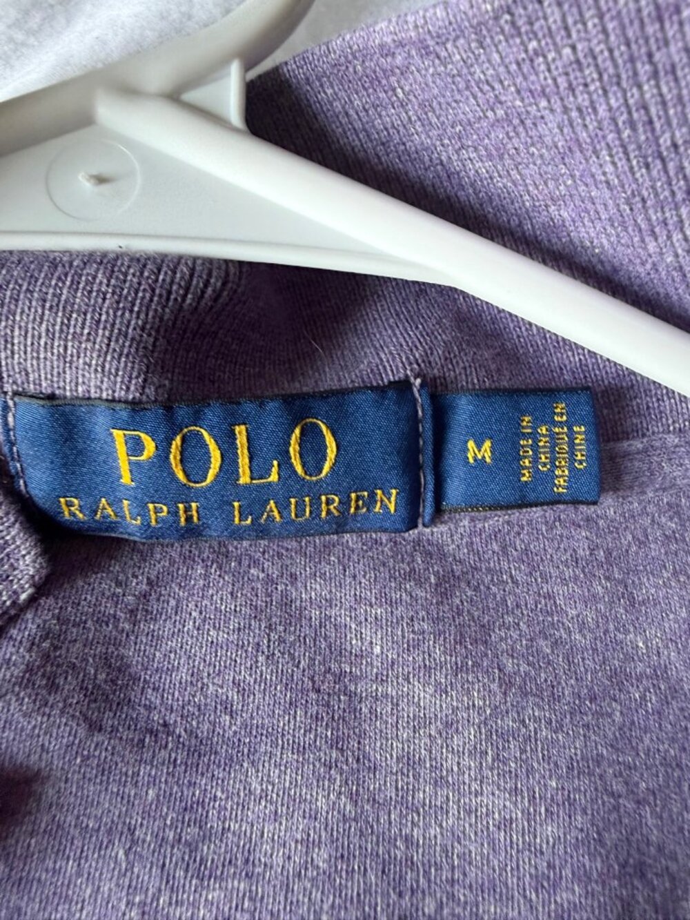 Polo Ralph Lauren Polo Shirt Lavender Medium - Picture 2 of 2
